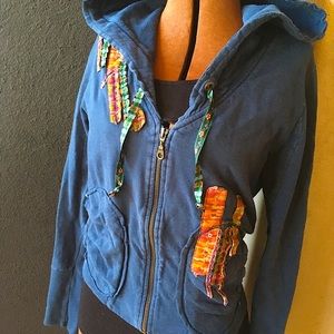 Vintage Free People Boho Hoodie